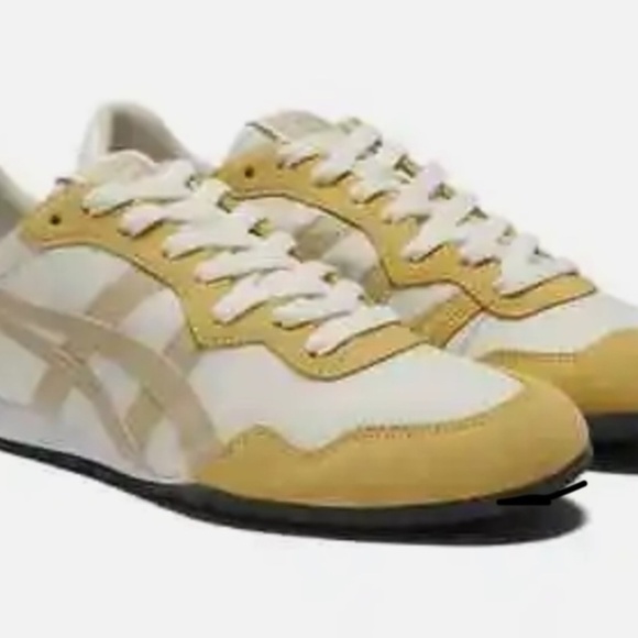 Onitsuka Tiger Serrano Cream/Wood Crepe Sneakers 9 - Picture 3 of 3